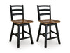 Wildenauer Counter Height Swivel Barstool - Dow Furniture (ME)