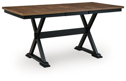 Wildenauer Counter Height Butterfly Extension Table - Dow Furniture (ME)