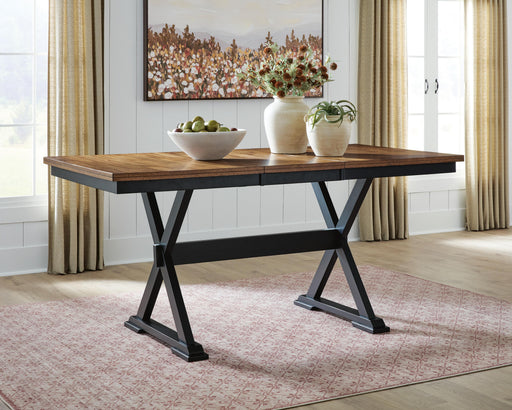 Wildenauer Counter Height Butterfly Extension Table - Dow Furniture (ME)
