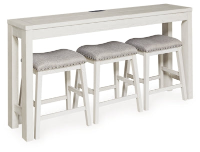 Robbinsdale Counter Height Dining Table and 3 Barstools Set - Dow Furniture (ME)
