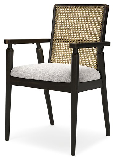 Galliden Dining Arm Chair - Dow Furniture (ME)
