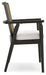 Galliden Dining Arm Chair - Dow Furniture (ME)