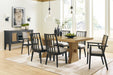 Galliden Dining Table - Dow Furniture (ME)