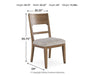 Cabalynn Dining Chair - Dow Furniture (ME)