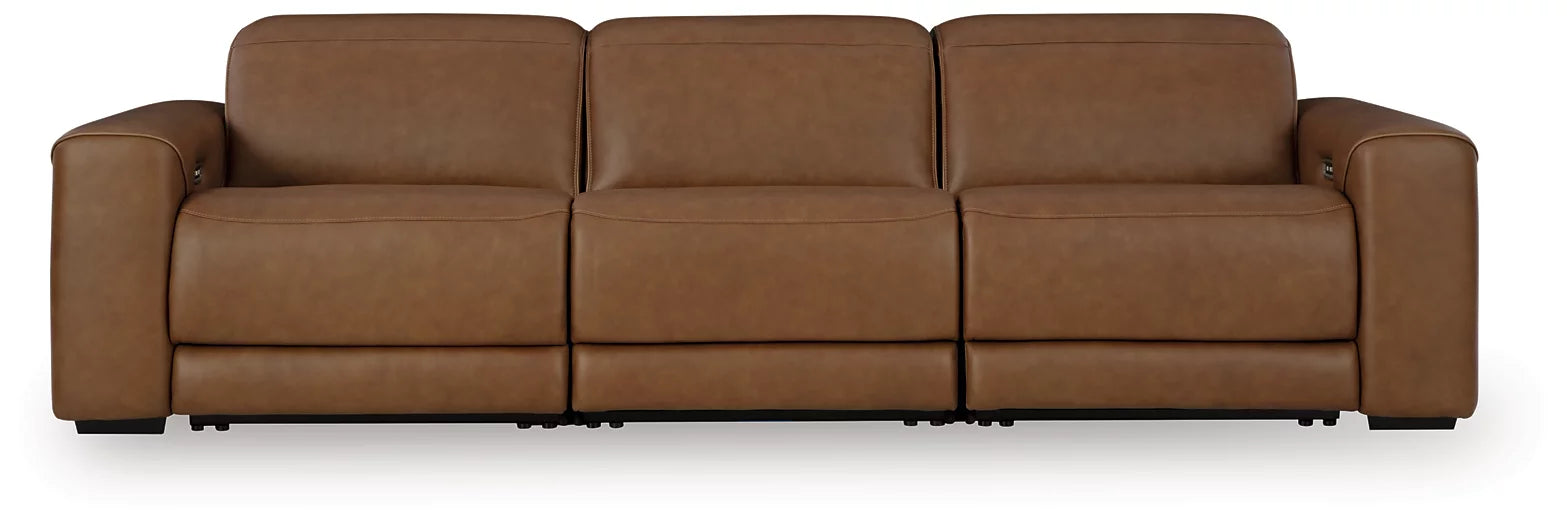 Magic Man Power Reclining Sectional Sofa - Dow Furniture (ME)