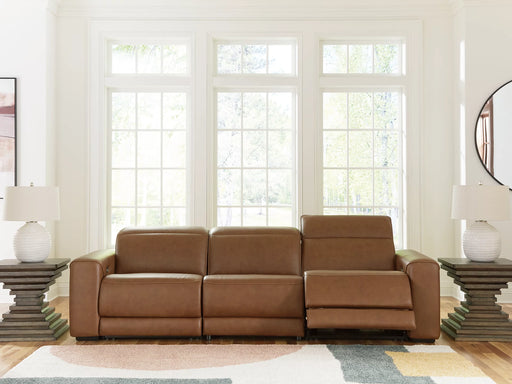 Magic Man Power Reclining Sectional Sofa - Dow Furniture (ME)