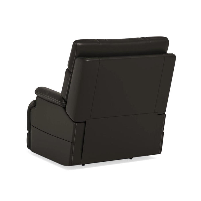 Flexsteel Clive Power Recliner with Power Headrest and Lumbar - Dow Furniture (ME)