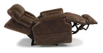 Flexsteel Clive Power Recliner with Power Headrest and Lumbar - Dow Furniture (ME)
