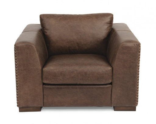 Flexsteel Latitudes Hawkins Leather Chair - Dow Furniture (ME)