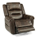 Flexsteel Oscar Power Recliner with Power Headrest and Lumbar - Dow Furniture (ME)