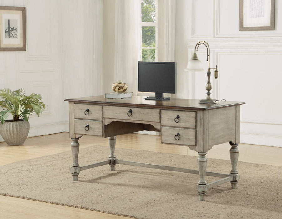 Flexsteel Plymouth Writing Desk in Two-Tone