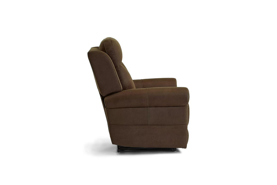 Flexsteel Stewart Power Lift Recliner with Power Headrest and Lumbar