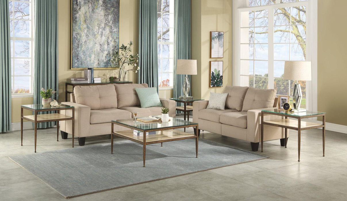 Flexsteel Venice Square Cocktail Table - Dow Furniture (ME)