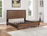 Flexsteel Wynwood Alpine King Panel Bed in Two-Tone - Dow Furniture (ME)
