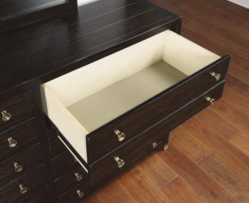 Flexsteel Wynwood Cologne Dresser in Dark Brown