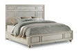 Flexsteel Wynwood Harmony Queen Panel Bed in White Wood - Dow Furniture (ME)