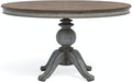 Flexsteel Wynwood Plymouth Round Pedestal Dining Table in Two-Toned image