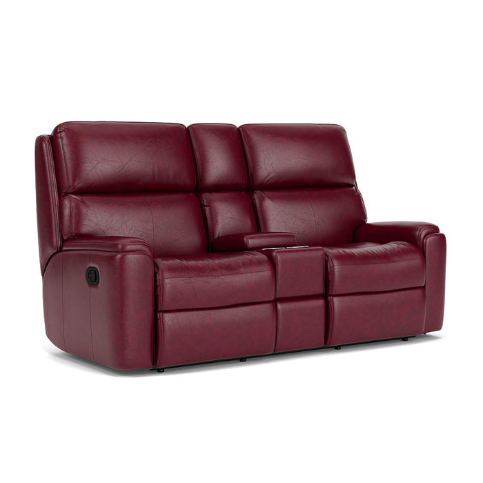 Rio 3904-601 Reclining Loveseat with Console