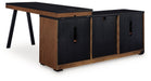 Kallari Credenza with Desk Return - Dow Furniture (ME)