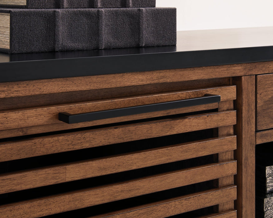Kallari Credenza with Desk Return - Dow Furniture (ME)