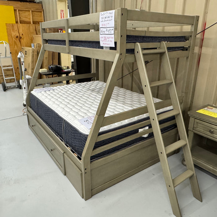 Twin Over Full Bunk Bed by Ashley Furniture - Dow Furniture (ME)