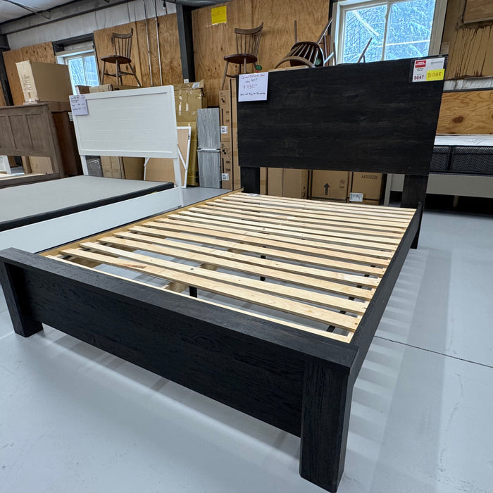 Storage Headboard Queen Size Bed by Ashley Furniture - Dow Furniture (ME)