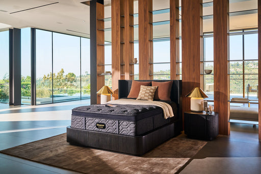 Beautyrest Black Series Three Plush Pillow Top Mattress - Dow Furniture (ME)
