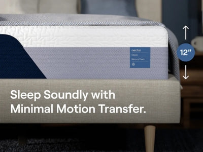 Nectar Classic Memory Foam 5.1 Mattress - Dow Furniture (ME)