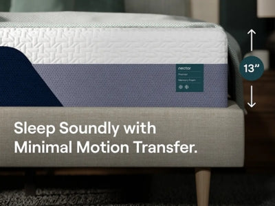 Nectar Premier Memory Foam 5.1 Mattress - Dow Furniture (ME)