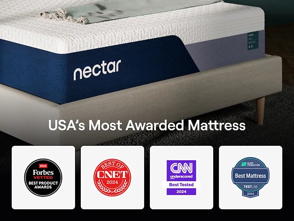 Nectar Premier Memory Foam 5.1 Mattress - Dow Furniture (ME)