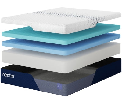 Nectar Luxe Memory Foam 5.1 Mattress - Dow Furniture (ME)