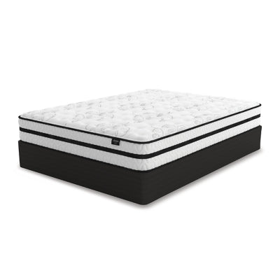 Chime 10 Inch Hybrid 10 Inch Mattress and Pillow - Dow Furniture (ME)