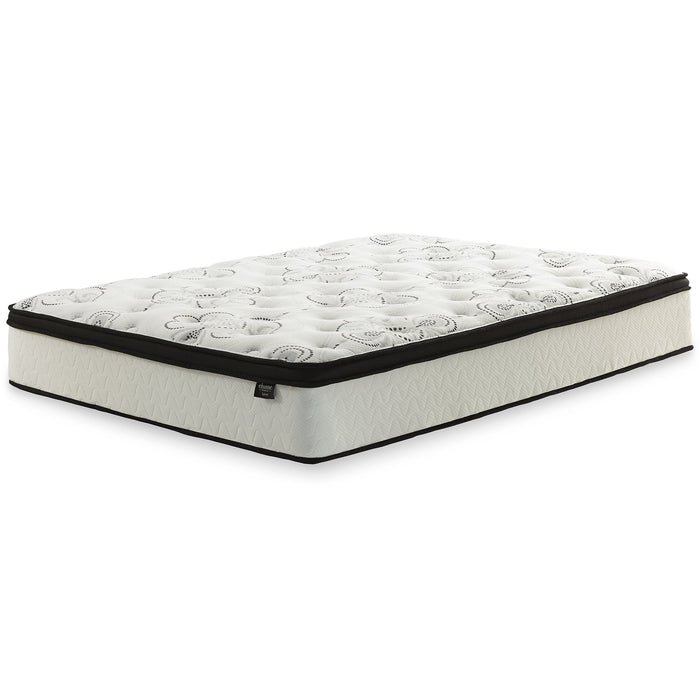 Chime 12 Inch Hybrid Mattress Package - Dow Furniture (ME)