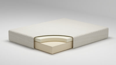 Chime 8 Inch Memory Foam Mattress in a Box - Dow Furniture (ME)