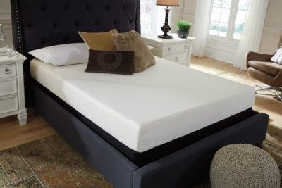 Chime 8 Inch Memory Foam Mattress in a Box - Dow Furniture (ME)