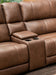Bleckley Power Reclining Sectional Loveseat with Console - Dow Furniture (ME)