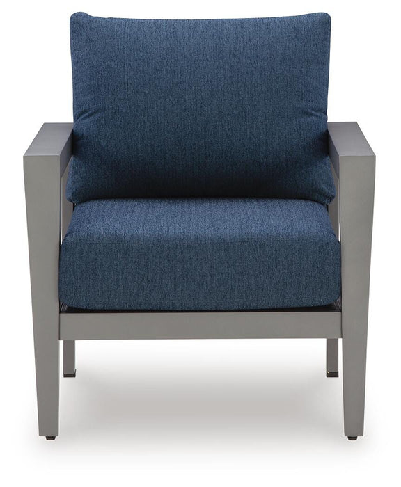 Gali Outdoor Sofa/Chairs/Table Set (Set of 4)
