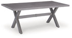 Half Moon Beach Outdoor Dining Table - Dow Furniture (ME)