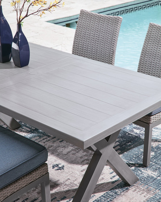 Half Moon Beach Outdoor Dining Table - Dow Furniture (ME)
