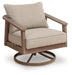 Harmony Headlands Outdoor Swivel Lounge with Cushion - Dow Furniture (ME)