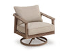 Harmony Headlands Outdoor Swivel Lounge with Cushion - Dow Furniture (ME)
