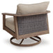 Harmony Headlands Outdoor Swivel Lounge with Cushion - Dow Furniture (ME)