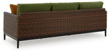 Horizon Hall Outdoor Sofa with Cushion - Dow Furniture (ME)