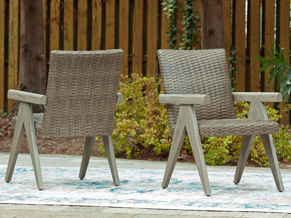 Cliff Trails Outdoor Arm Chair (Set of 2) - Dow Furniture (ME)