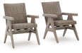 Cliff Trails Outdoor Rocking Arm Chair (Set of 2) - Dow Furniture (ME)