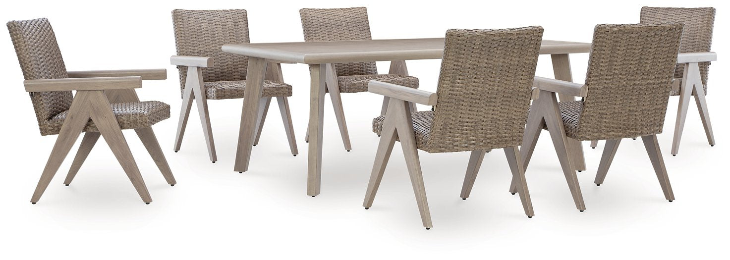Cliff Trails Outdoor Dining Package - Dow Furniture (ME)