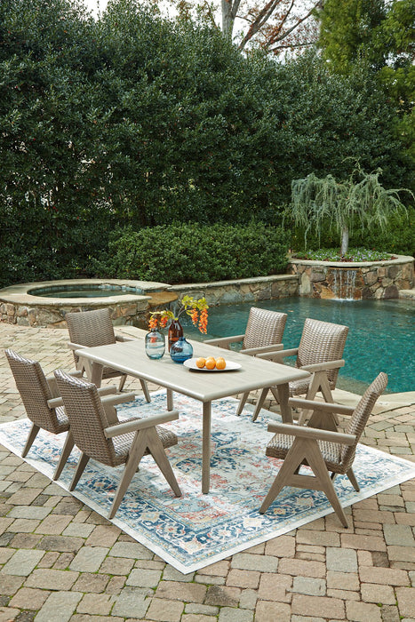 Cliff Trails Outdoor Dining Package - Dow Furniture (ME)