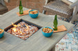 Cliff Trails Fire Pit Table - Dow Furniture (ME)