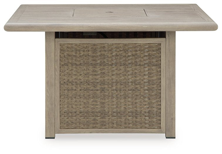 Cliff Trails Fire Pit Table - Dow Furniture (ME)