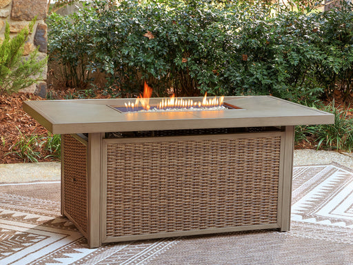 Laguna Heights Outdoor Fire Pit Table - Dow Furniture (ME)